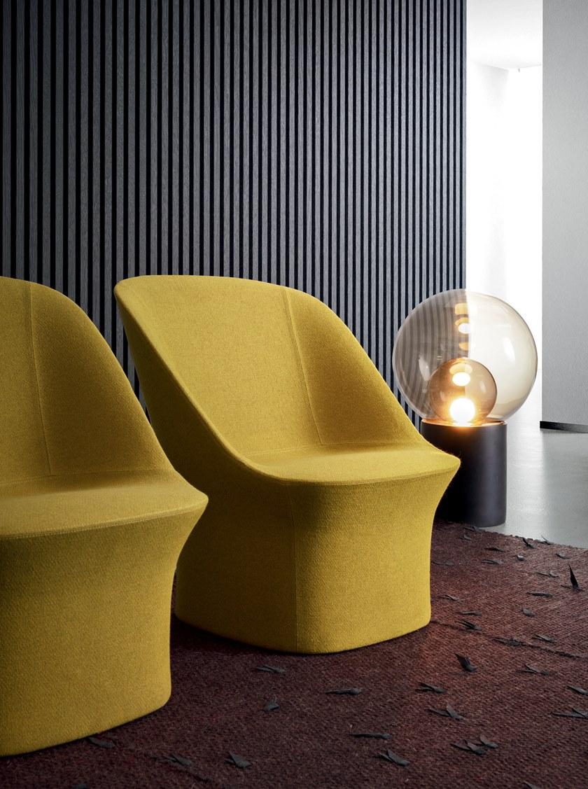 PIANCA Кресло из ткани с основанием Esse sun-id-1420605 - Вид №2