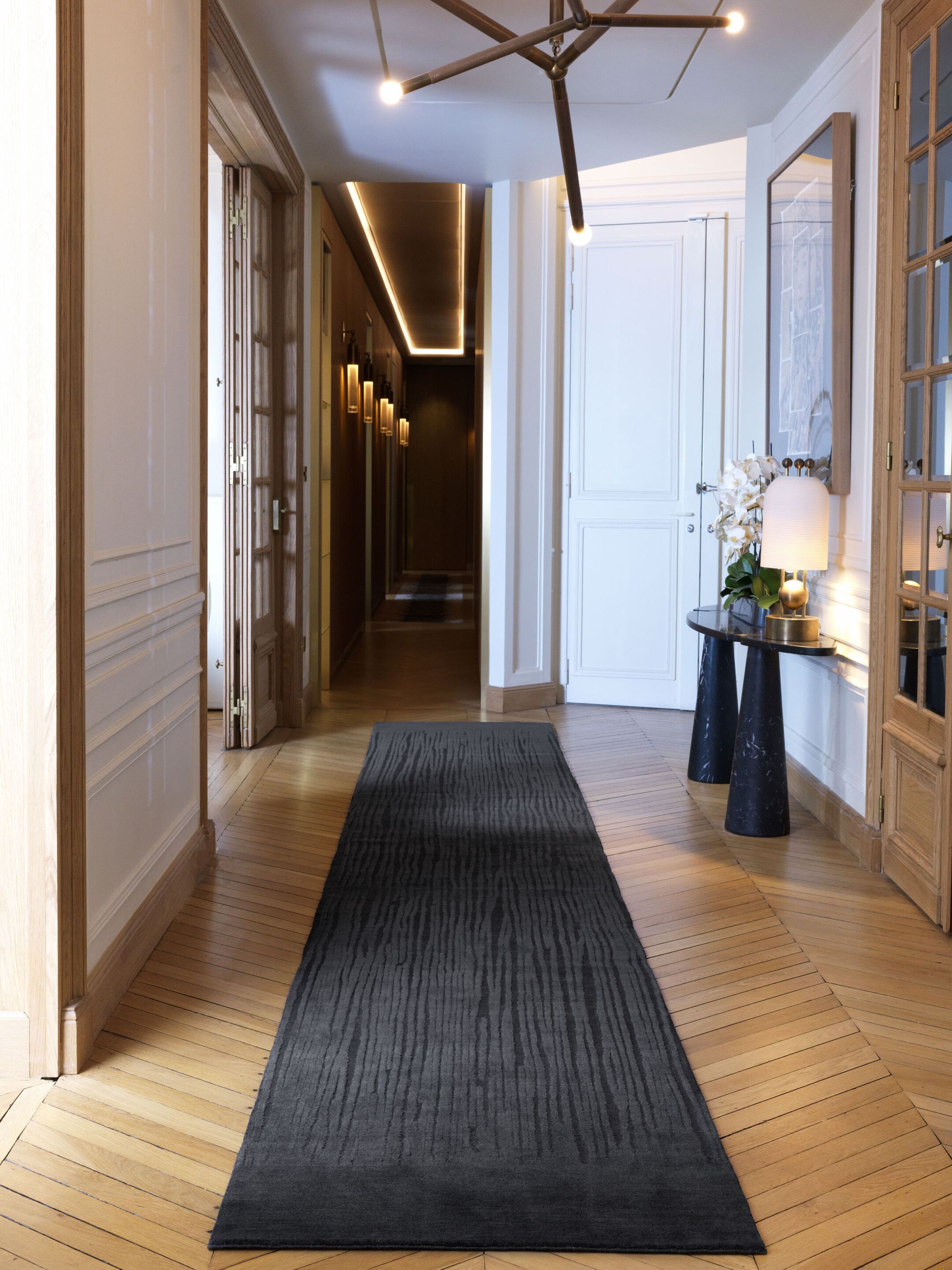 Прямоугольный однотонный шерстяной ковер LELIEVRE Rain ARCH-00025949 - Вид №1