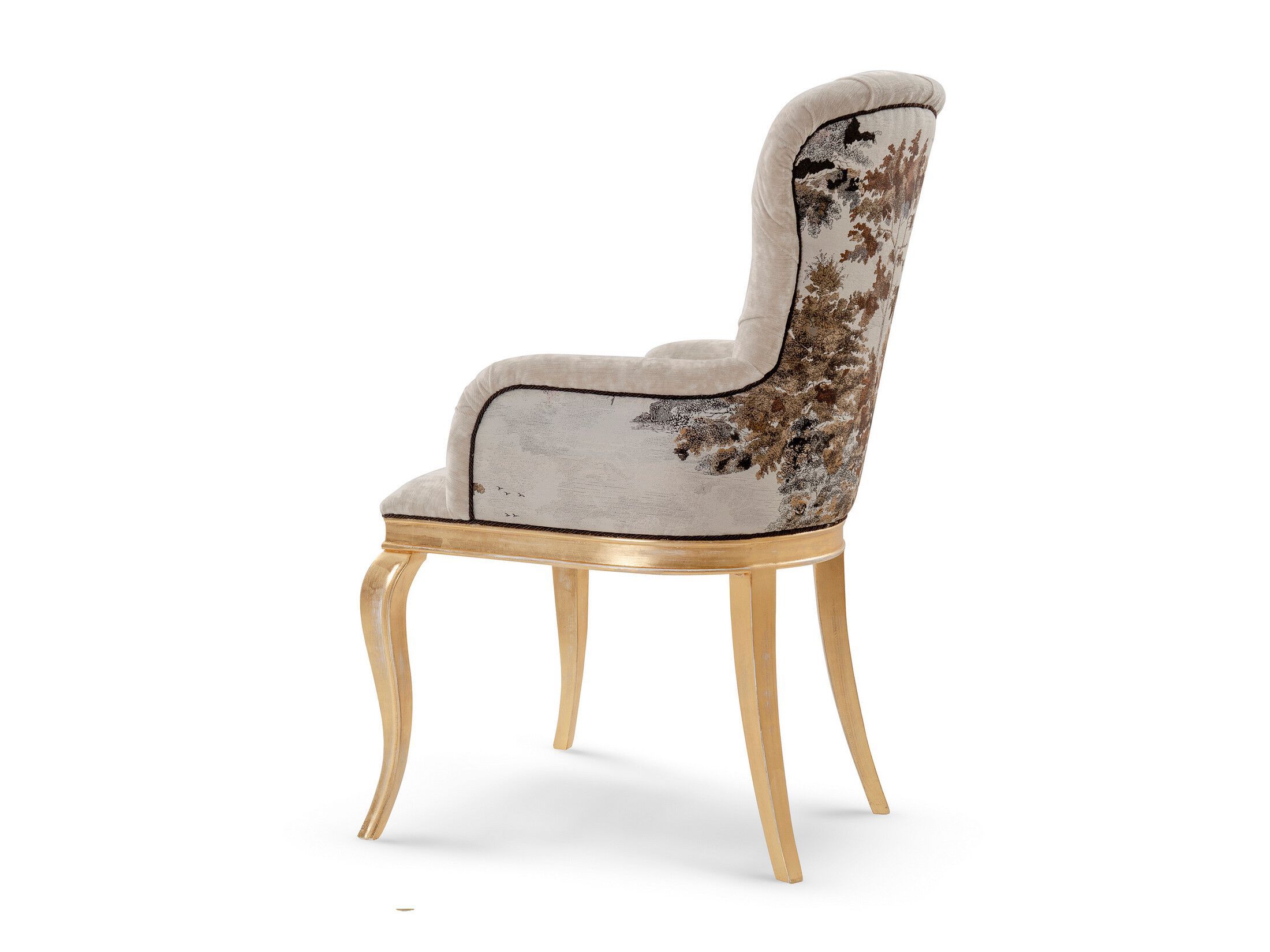 Тканевый стул с подлокотниками Bellotti Ezio Charming ARCH-00046140