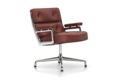 Вращающееся кресло с кожаными спицами VITRA Lobby Chair ARCH-00068846 - Вид №31