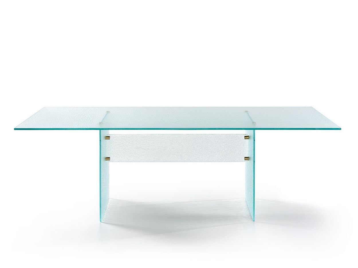 Прямоугольный стеклянный обеденный стол Naturedesign Главная ARCH-00094031