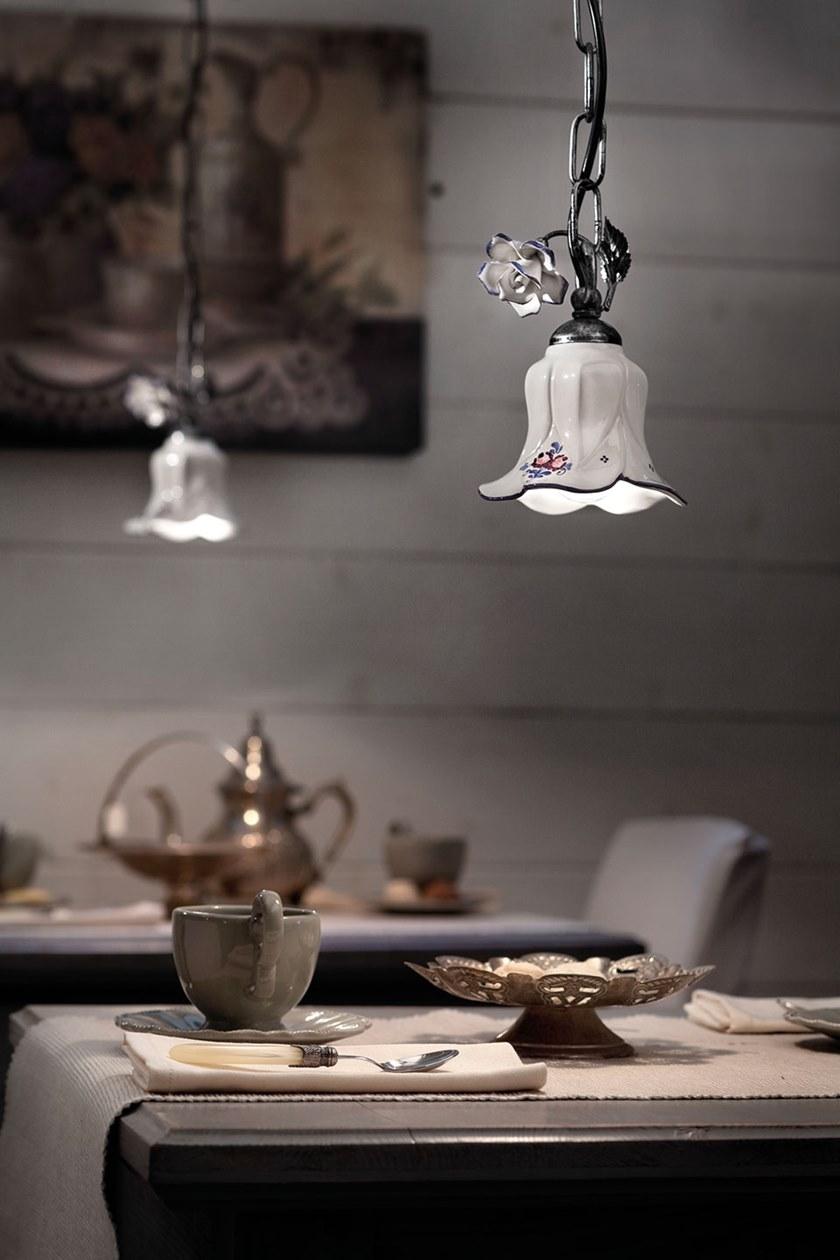 FERROLUCE Подвесной светильник из керамики Pisa C1208 - Вид №1