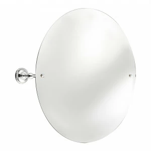 Traditional bathrooms Круглое винтажное зеркало Tb685variantenauch Glas / messing / porzellan