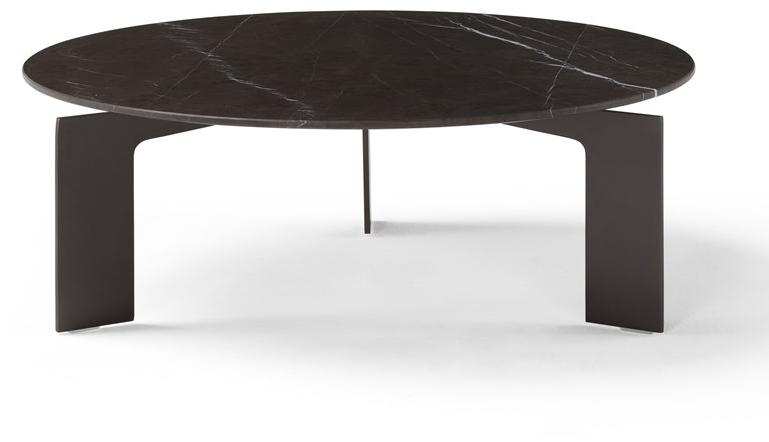 AMURA Круглый журнальный столик из мрамора Range Am093.t568 - Вид №1