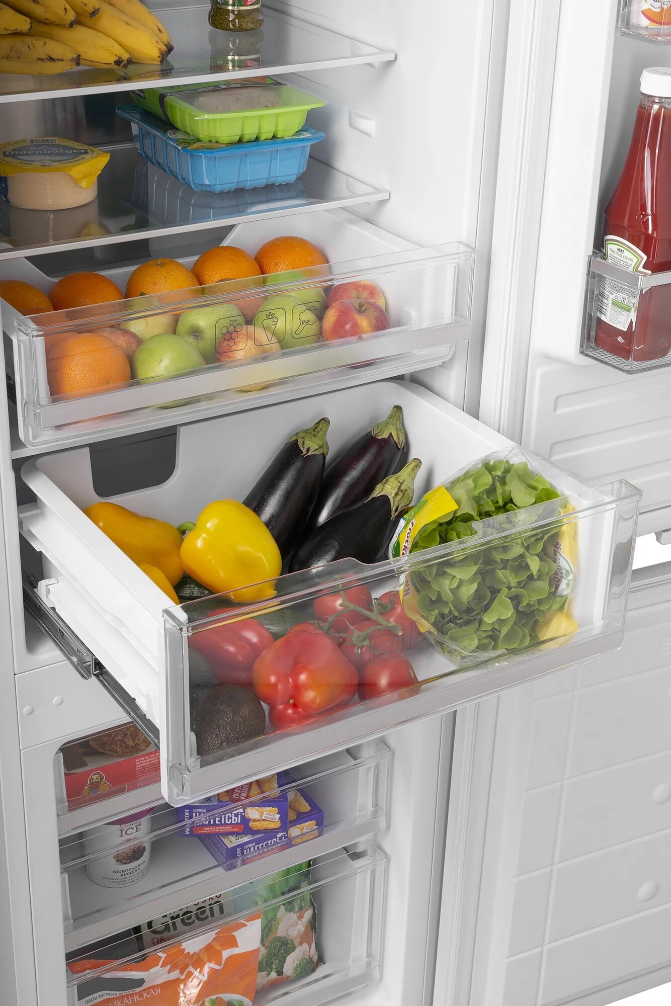 9168738 Встраиваемый холодильник Meferi MBR193 TOTAL NO FROST ULTRA STDN-0086608 - Вид №14