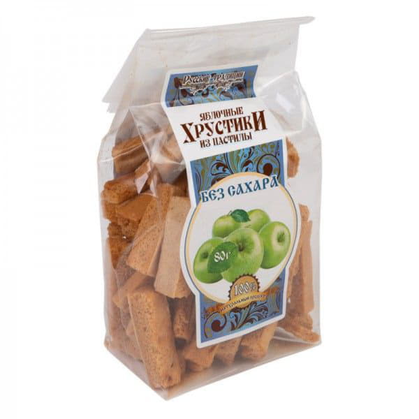 Яблочные хрустики из пастилы Классические без сахара Русские традиции Santreyd 2574 - Вид №1