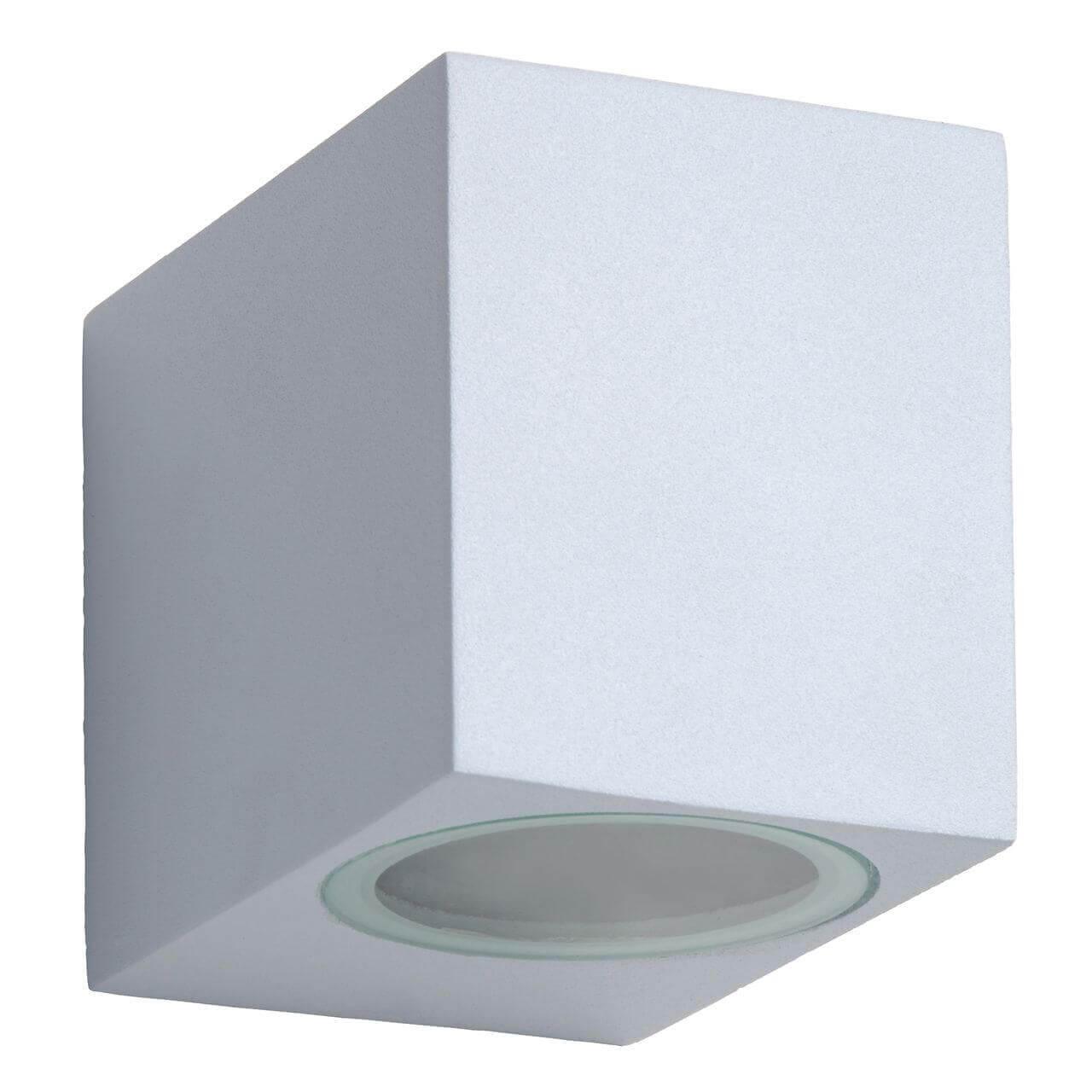 Уличный спот светодиодный настенный H 8 см белый Zora Led 22860/05/31 LUCIDE ZORA LED 00-3897448 Белый  - Вид №1