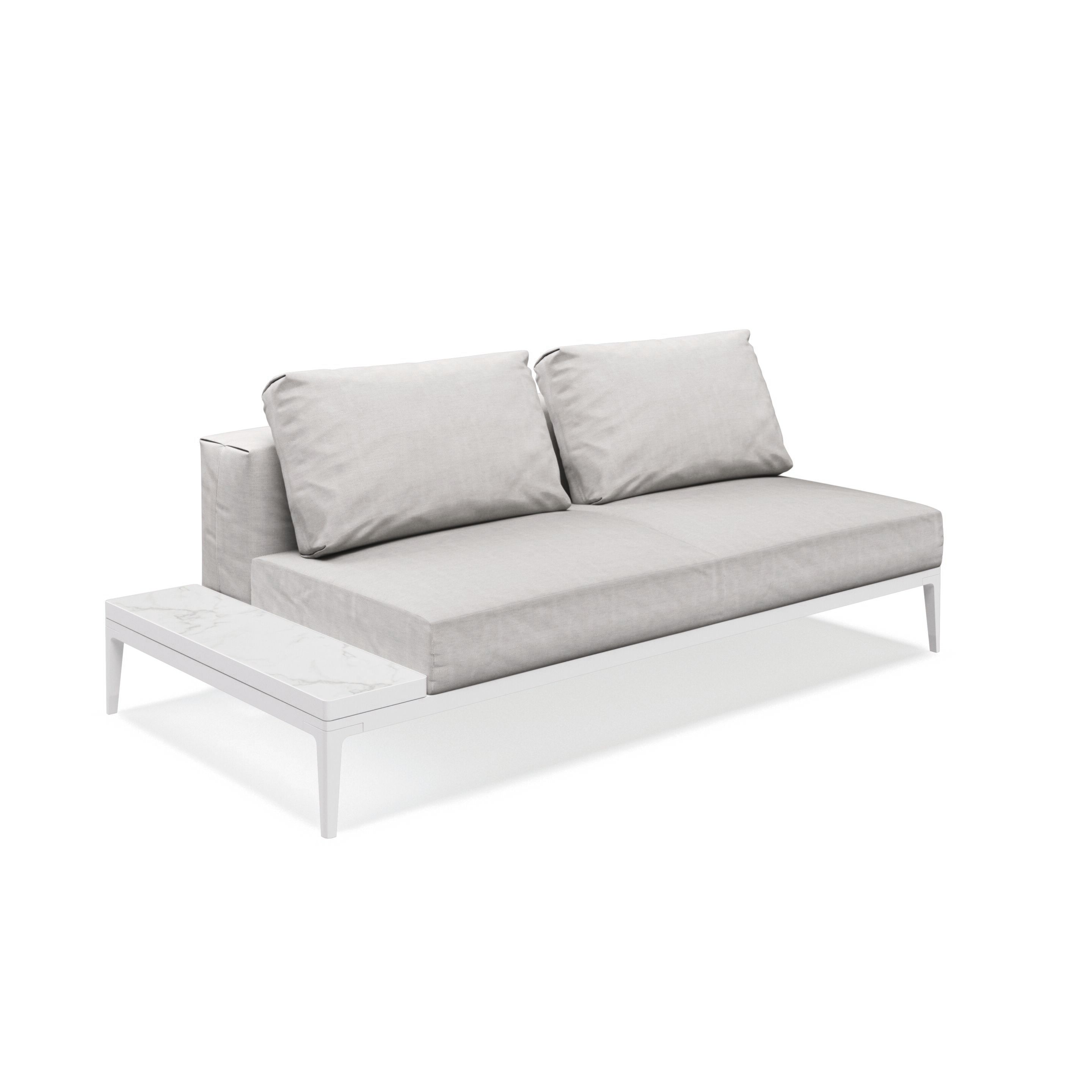 2-местный тканевый модульный садовый диван Gloster сетка ARCH-00041840 - Вид №42