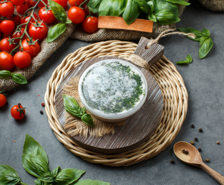 6690 Сало белорусское с чесноком и зеленью (бутербродное) Вкусляндия  - Вид №3