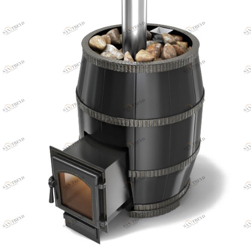 Печь для бани Везувий Легенда Русский пар 18 (270) с закрытой каменкой 5338