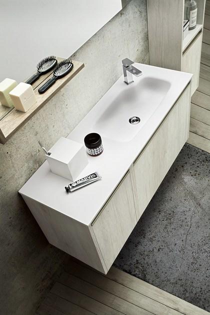 Cerasa Тумба под умывальник подвесная модульная с дверцами Movida sun-id-1468414 - Вид №1