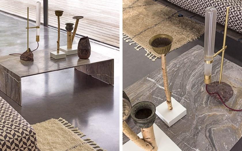 Flou Низкий мраморный журнальный столик sun-id-1511033 - Вид №3