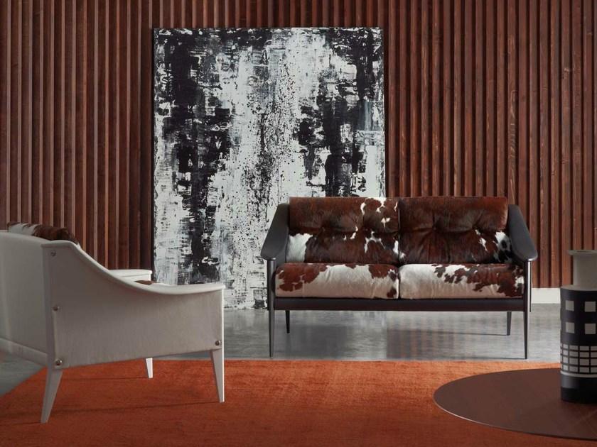 Poltrona Frau Кресло из кожи пони с подлокотниками La collezione - divani e poltrone sun-id-1421746 - Вид №3