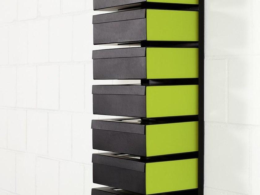 Wissmann raumobjekte Подвесной шкаф для обуви из лакированной стали  595  - Вид №2