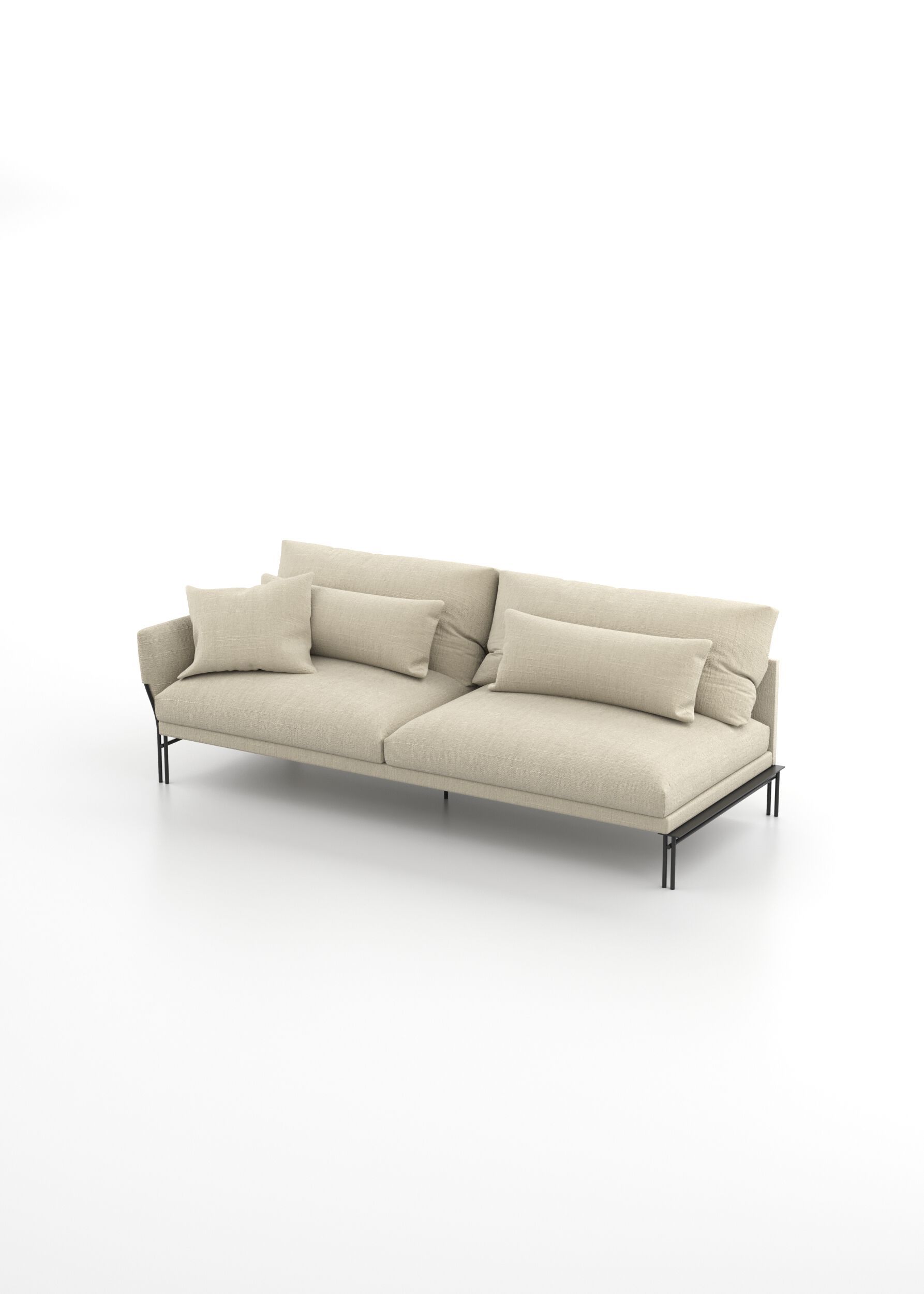 Модульный тканевый диван Omelette Editions Majestic ARCH-00045703 - Вид №8