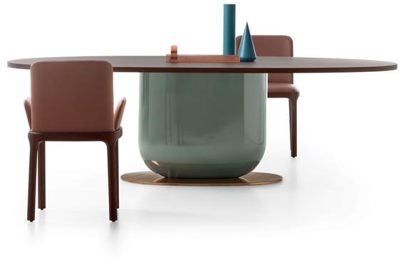 PIANCA Эллиптический мраморный стол Ettore sun-id-1346298 - Вид №1