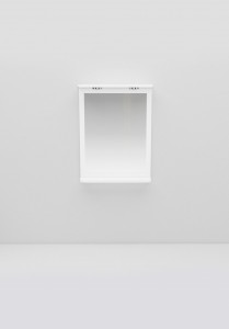 1285 Зеркало Fix 550 Белый Матовый Noro  Белый