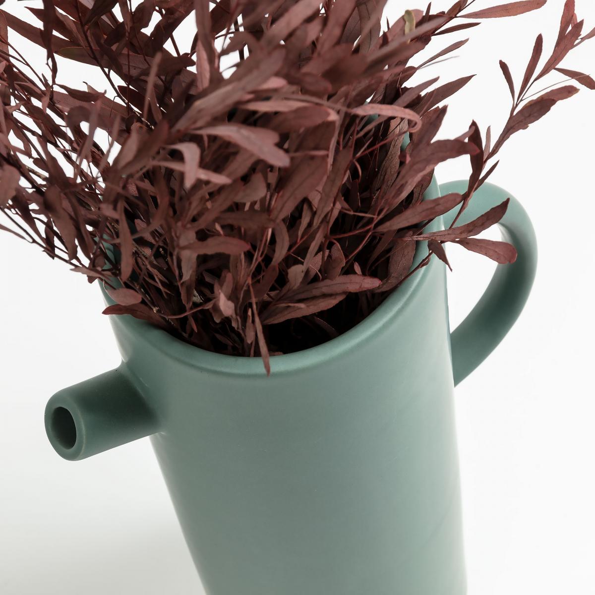 065129 Ваза 30 см темно-зеленая La Forma Lindburg  - Вид №1