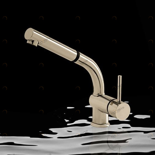 Смеситель однорычажный 7DOCAR08 Geda Nextage Bibo с поворотным изливом и душем 7DOCAR087DOCARS1