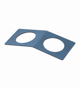 991171 NUPO midnight blue/petrol кольцо для cалфетки 6х14см, набор 2шт;LIND DNA