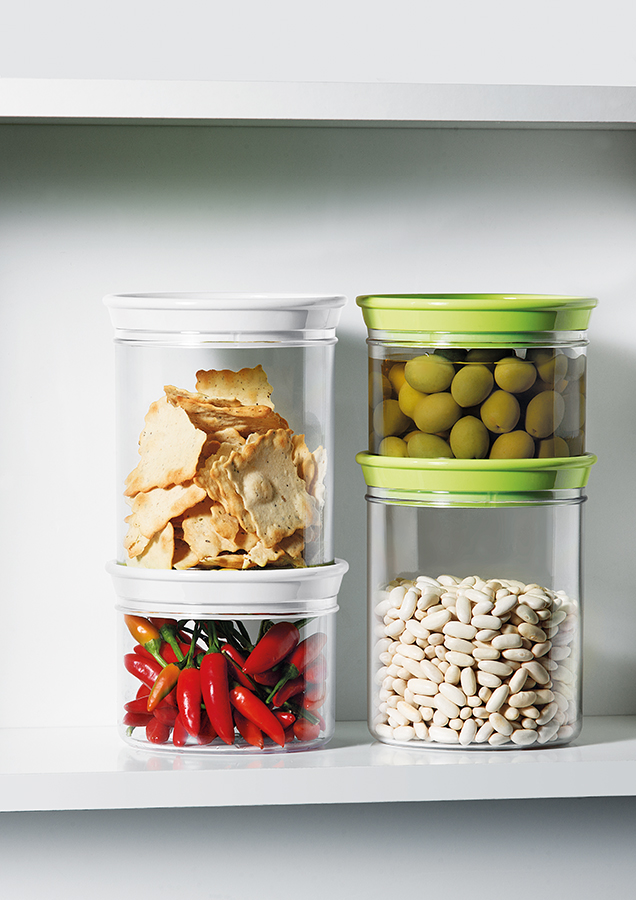 Банка для продуктов Forme Casa 500 мл синяя Guzzini 274050134 - Вид №1