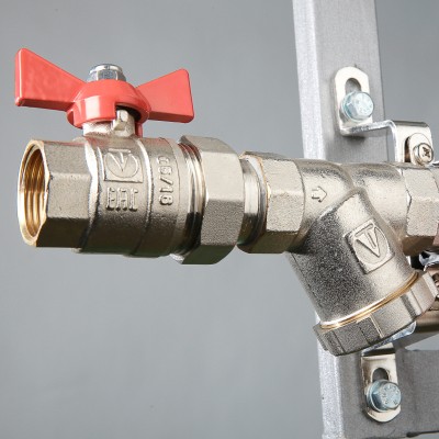 VT.GPM.06S04.R2 Узел этажный для поквартирного учета тепловой энергии Valtec 1", 2 вых., ввод справа  - Вид №7