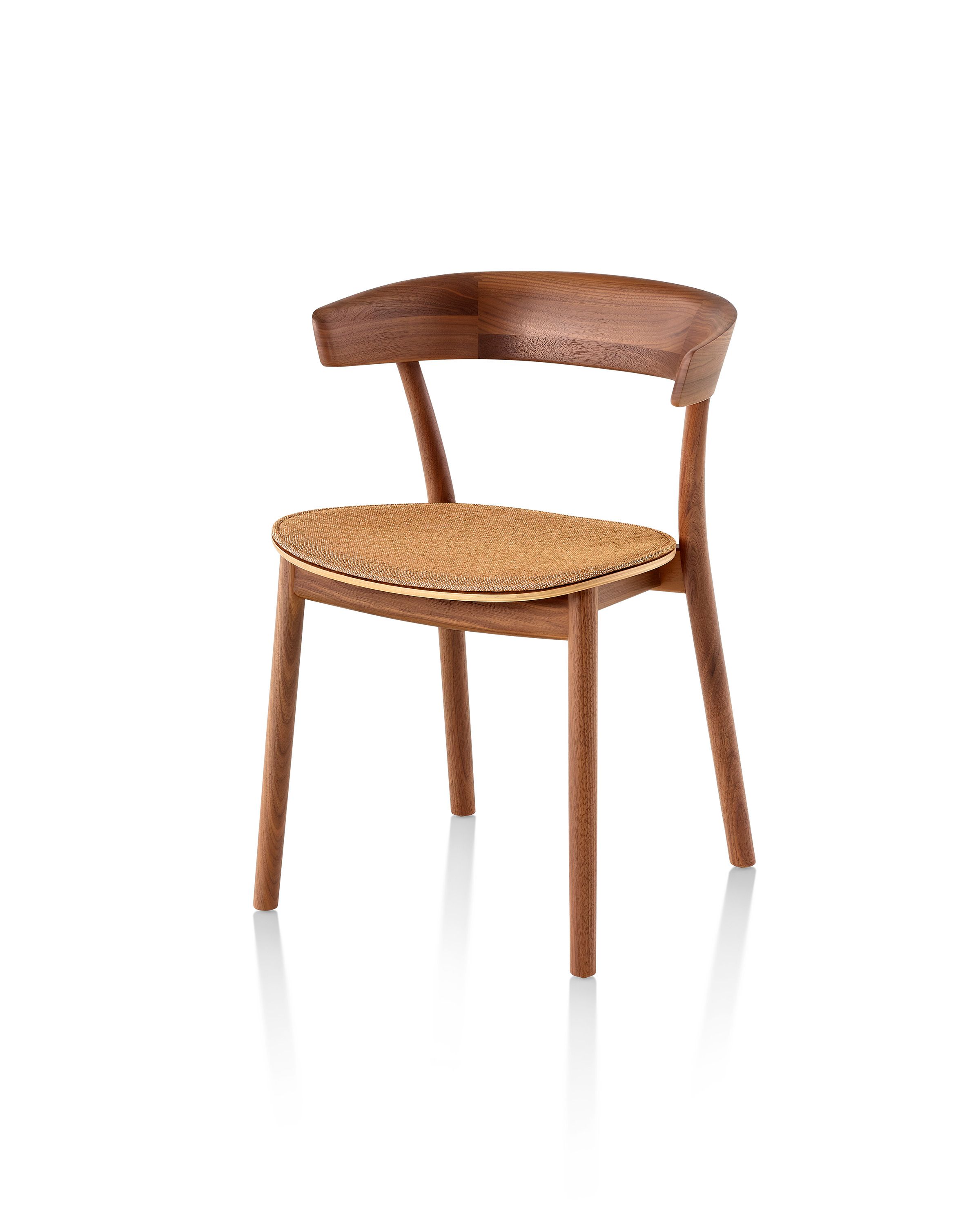 Стул со встроенной подушкой и деревянным или металлическим основанием Herman Miller Leeway ARCH-00054458 - Вид №20