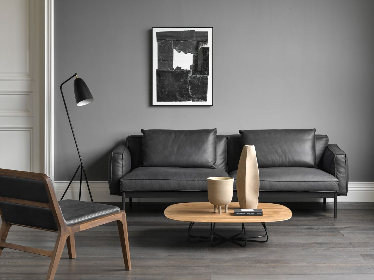 Низкий квадратный журнальный столик из массива дерева Air Division Craft ARCH-00122534 - Вид №6