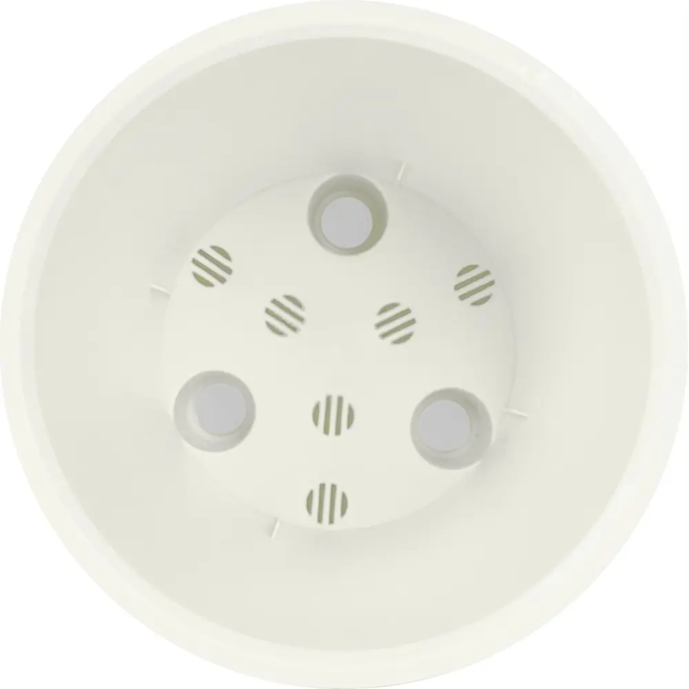 Горшок цветочный Engreen Sand D190 ø19 h17.7 см 3.3л пластик белый INGREEN STLM-2139704 - Вид №1