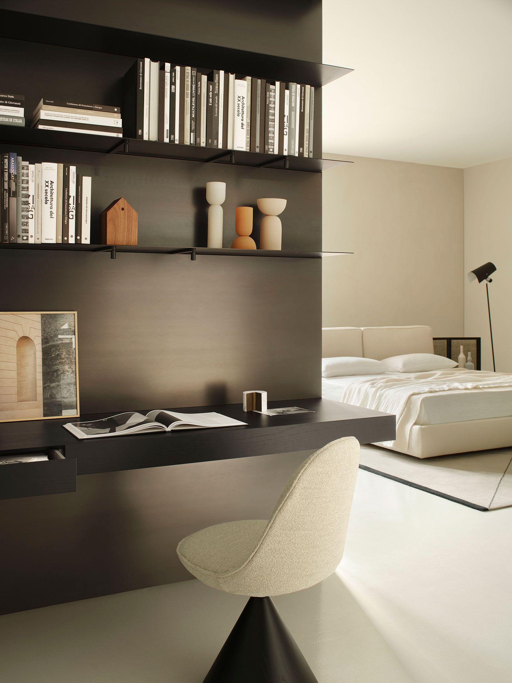 Секционный настенный книжный шкаф Porro LOAD-IT ARCH-00134366 - Вид №5