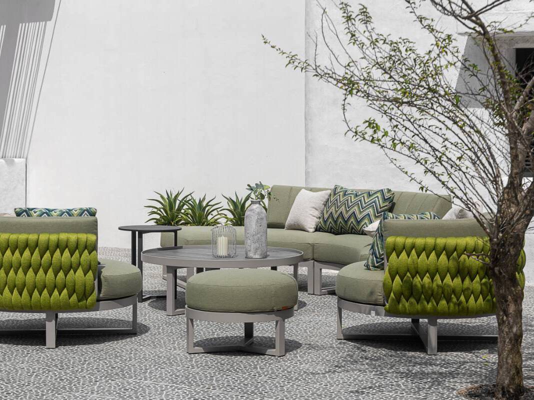 Ткань круглый сад пуфик MAMAGREEN Munia ARCH-00056107 - Вид №1