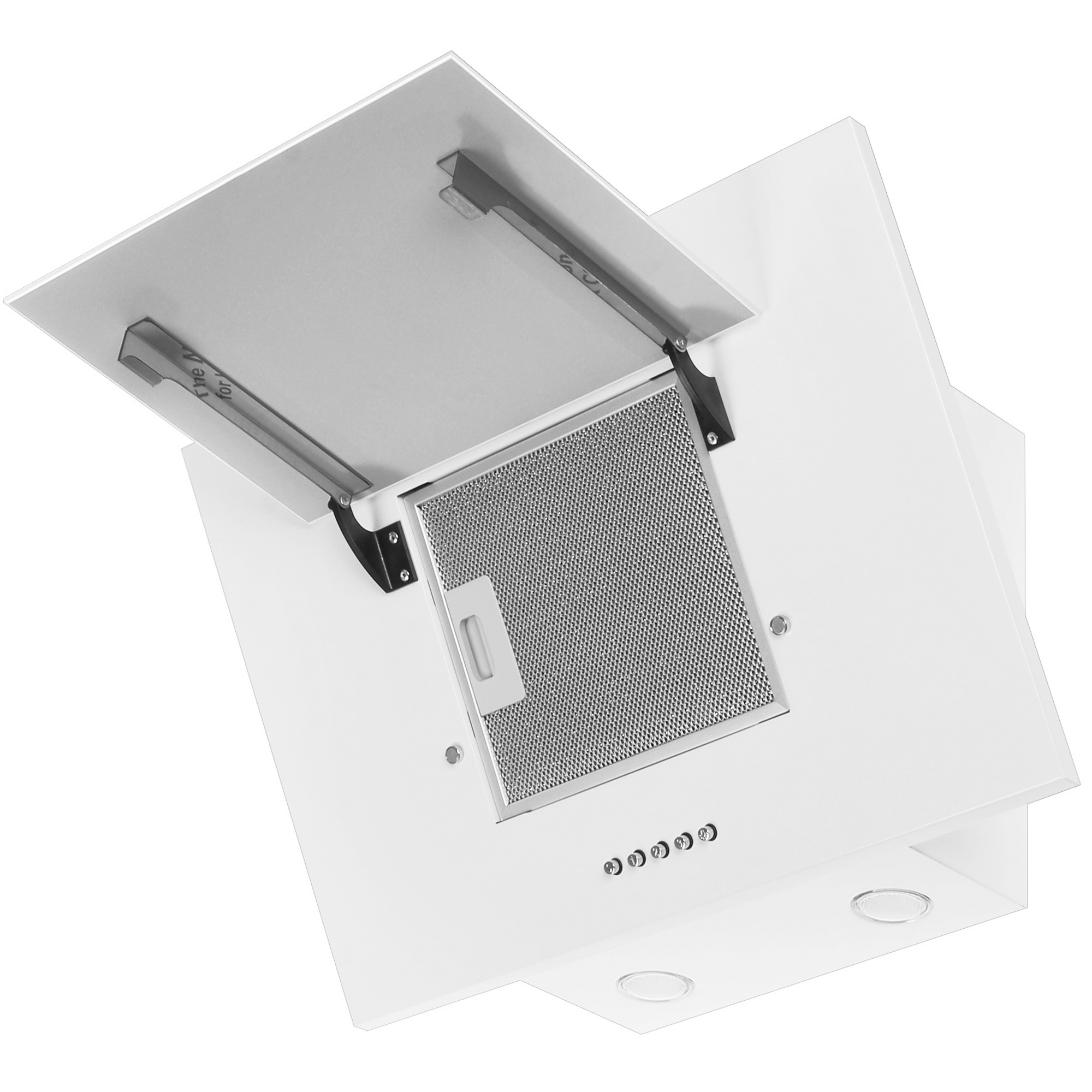 8130129 Вытяжка наклонная MBS GALTONIA 160 GLASS белый/белый STDN-0063693 - Вид №2