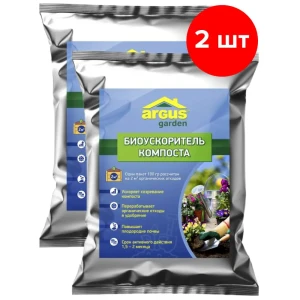 91670768 Биоускоритель компоста Argus Garden на 4 куба отходов 2 шт по 100 г STLM-0954722