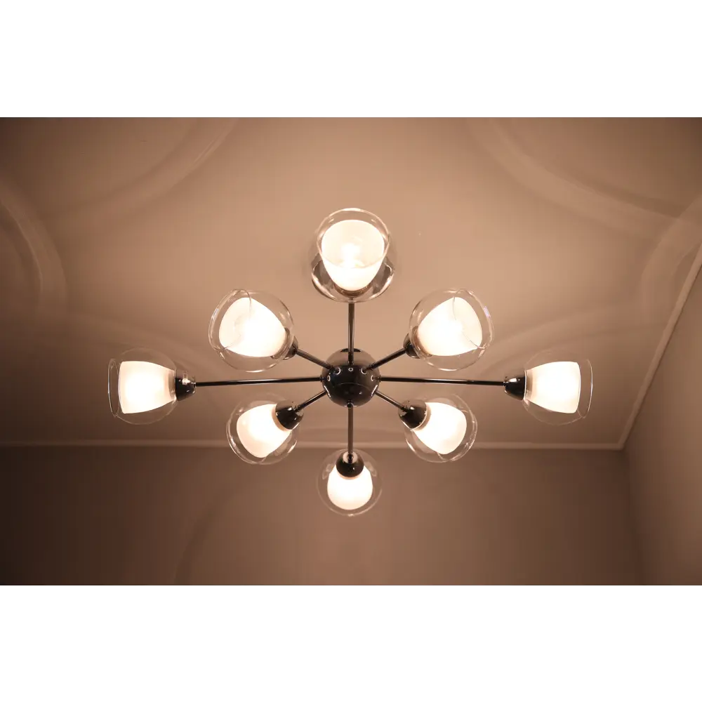 Люстра на штанге Cielo 6209-8 8 ламп E27 60 Вт SCHAFFNER STLM-2173974 - Вид №3