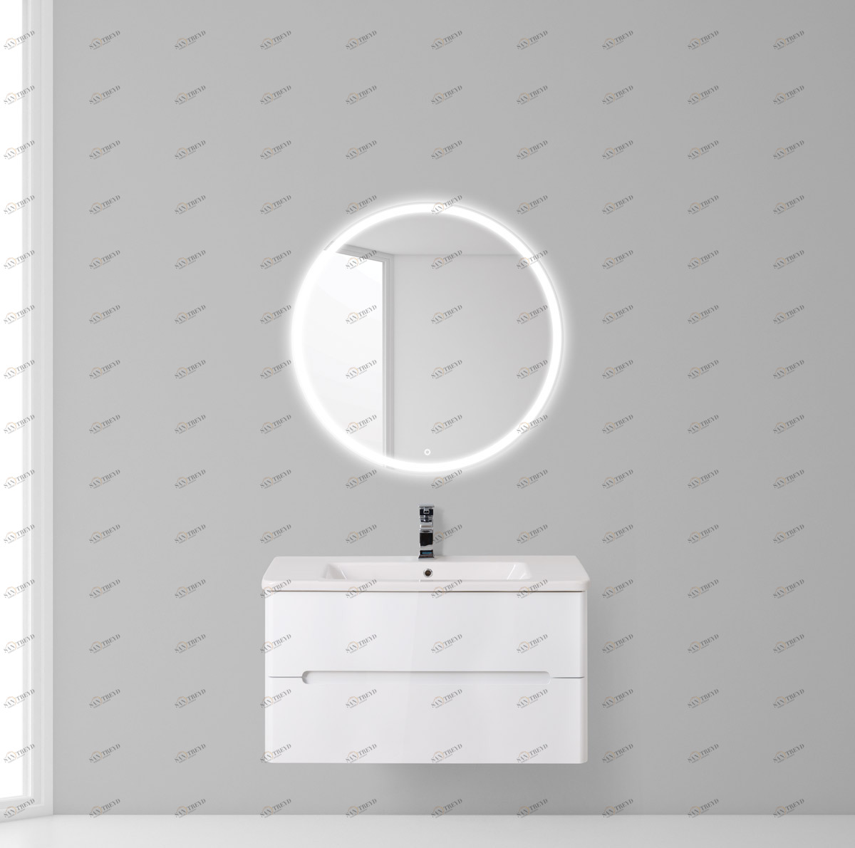 Мебель для ванной BelBagno LUXURY/SOFT-800-2C-SO-BL-P