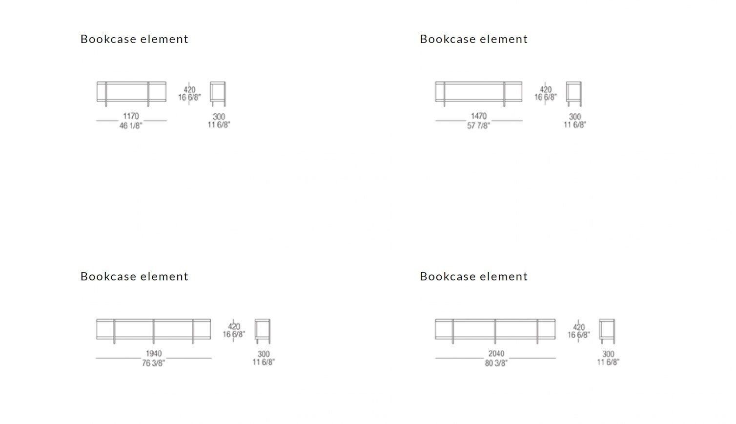 Съемный диван из ткани MisuraEmme ARGO ARCH-00069863 - Вид №24