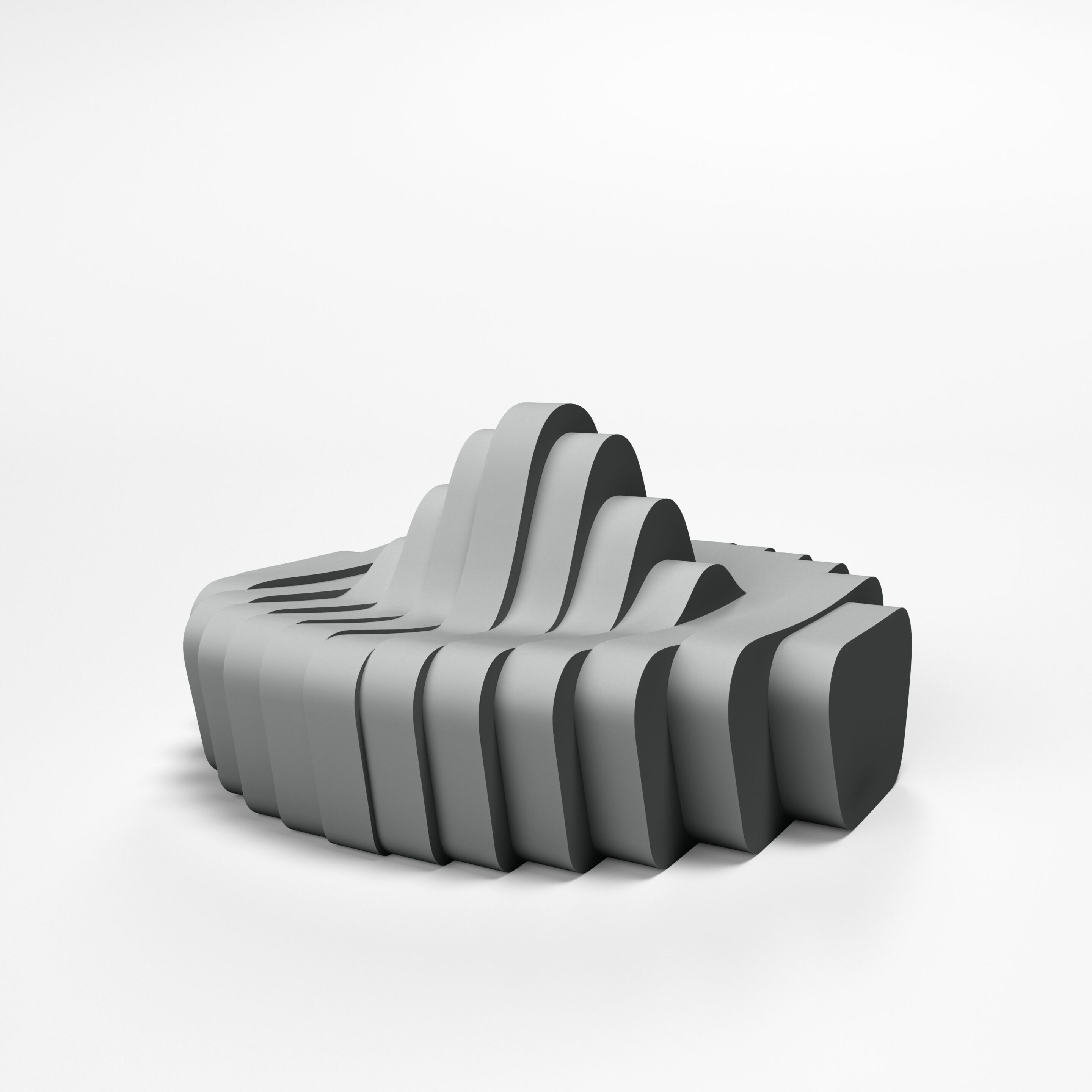 Двусторонний диван с покрытием из пенопласта SIXINCH Cliffy ARCH-00021122 - Вид №11