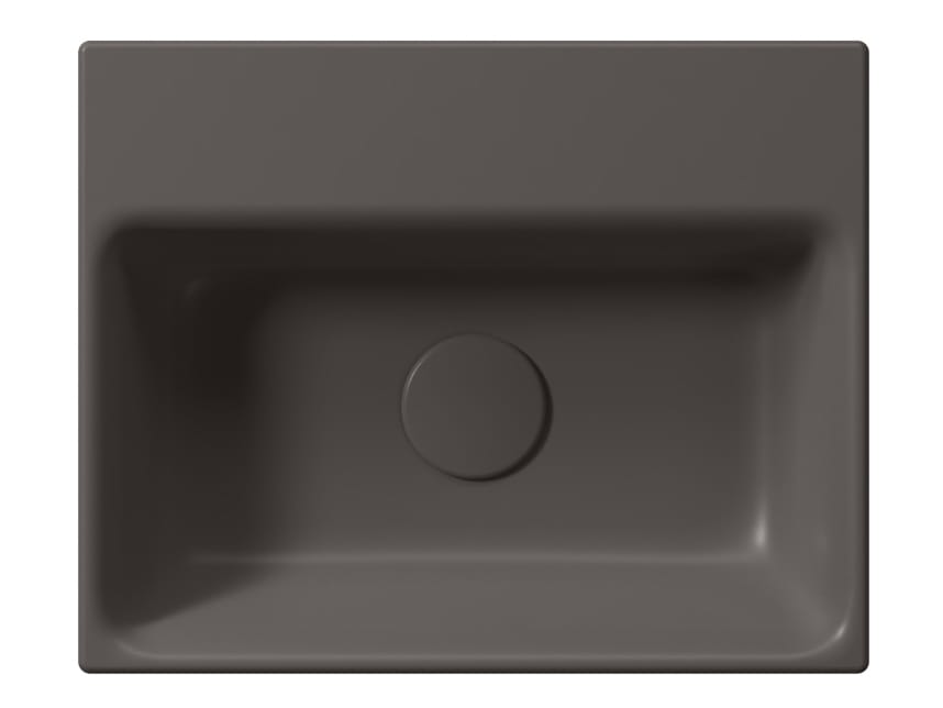 Керамическая прямоугольная подвесная встраиваемая раковина GSI ceramica Color Elements ARCH-00035552 - Вид №18