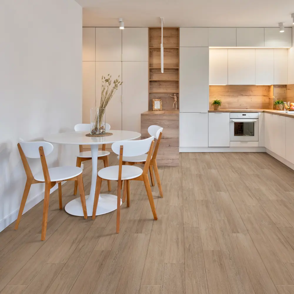 Линолеум полукоммерческий KREAFORTA «Иркут» 33 класс, 3 м, коричневый под дерево 89427445 STLM-1573139