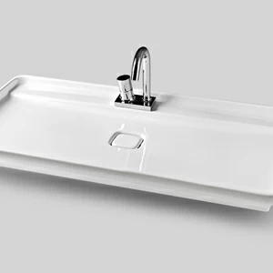 NALOO1 Накладная раковина на столешницу  овальная ArtCeram One Shot