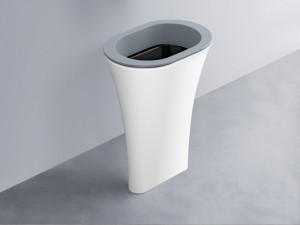 AMLA65-BR+AMPILO-N+AMCOLO-BL Раковина Amedeo Ovale отдельностоящая cielo Enjoy + Amedeo