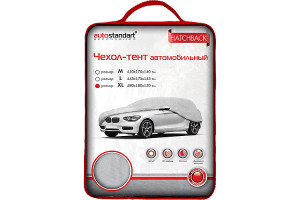 16794235 Автомобильный чехол-тент HATCHBACK размер XL, 480х180х150 см 102123 AUTOSTANDART