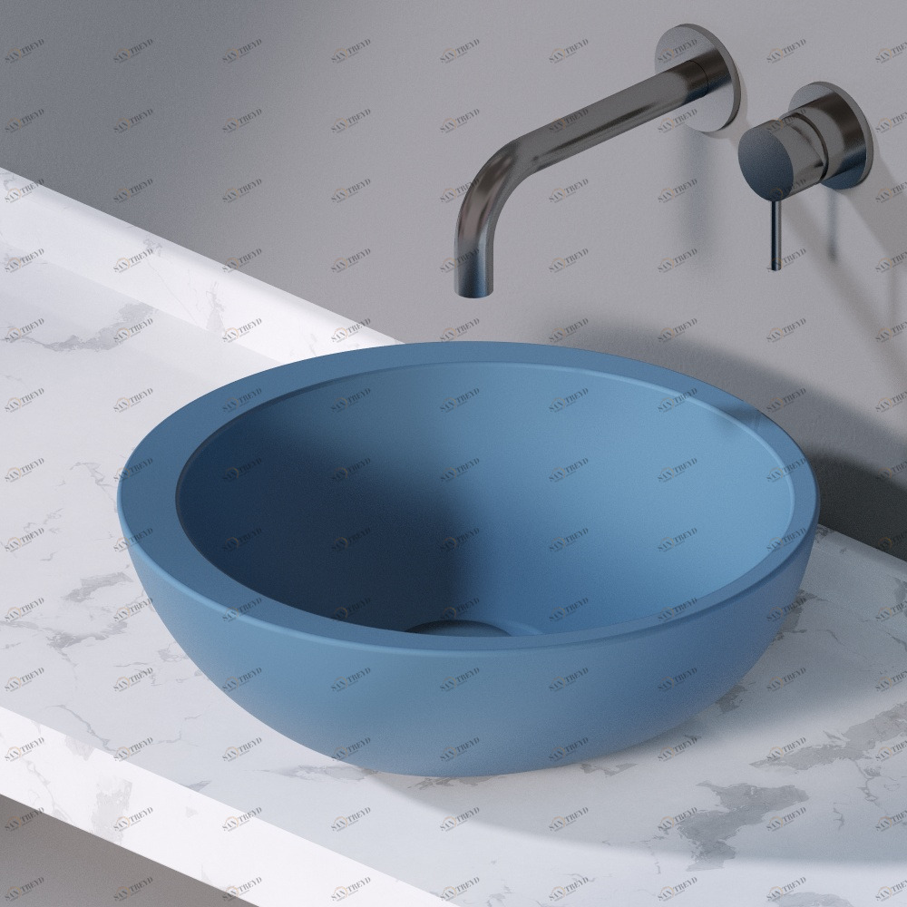 L244141 Накладная раковина на столешницу  круглая A. e T. Italia SPOT AeT ITALIA