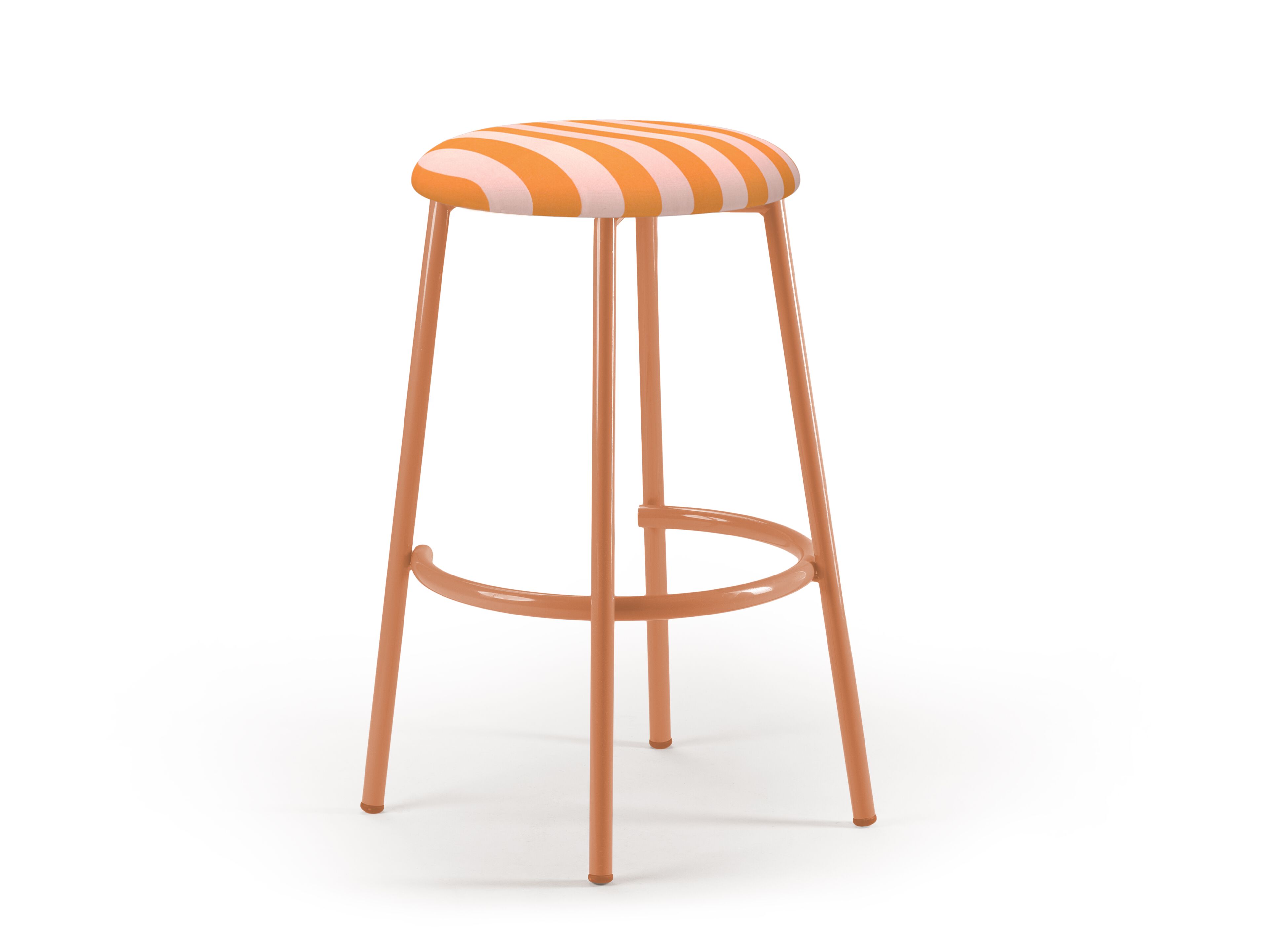 Высокий металлический табурет с подставкой для ног Mambo Unlimited Ideas Louise ARCH-00034858