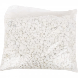 14684360 Каменная крошка декоративнаяМраморная 16 л 10-20 мм цвет белый