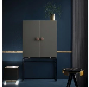 Cerasa Высокий шкаф для ванной с дверцами Maori