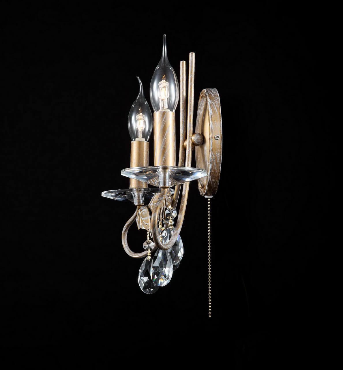 Бра на 2 лампы бронзовое "Честер" CL418321 CITILUX ЧЕСТЕР 00-3930924 Бронза - Вид №1