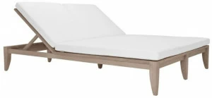 JANUS et Cie Садовая кушетка из двойного тика Relais