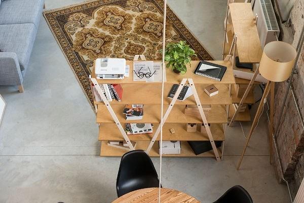 Radis Стеллаж двухсторонний открытый фанерный разделительный Special treasures sun-id-1487890 - Вид №5