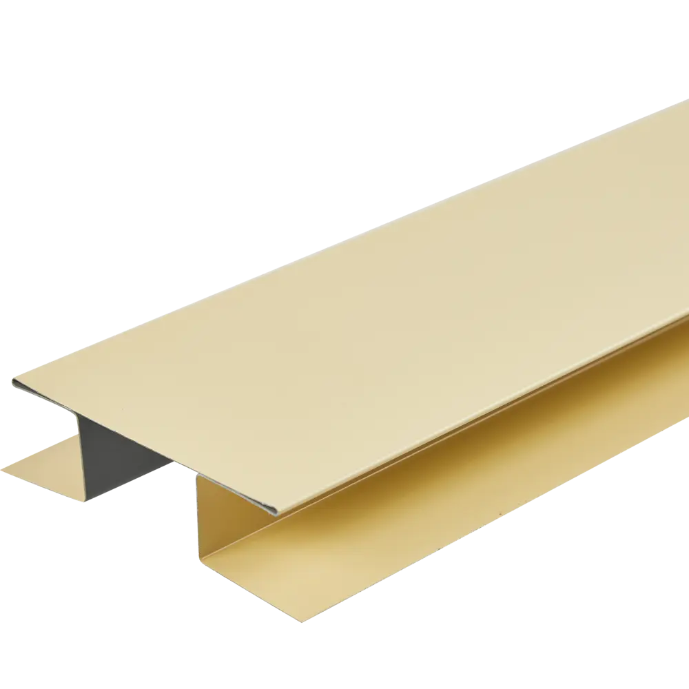 85865824 Планка H-образная RAL 1014 цвет слоновая кость 2 м STLM-1019144 Santreyd 